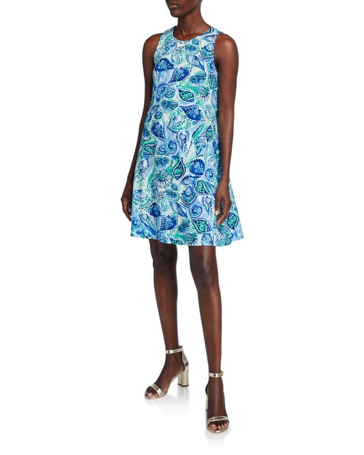The Gwen Printed Interlock Dress