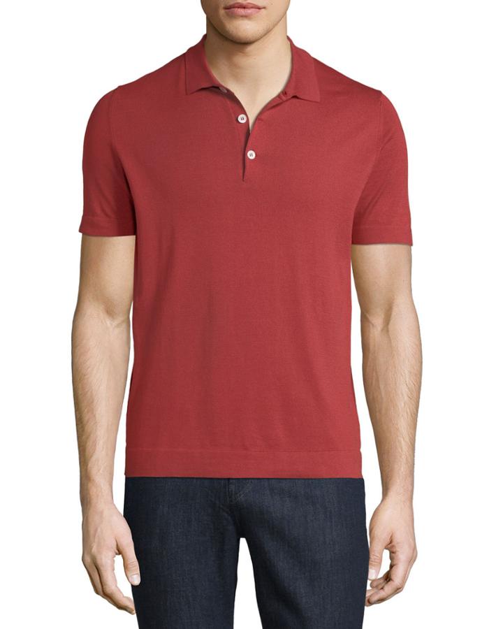 Men's Lightweight-knit Polo