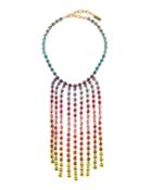 Rainbow Waterfall Crystal Necklace
