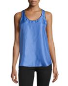 Teddy Polka Dot Tank, Celeste Combo