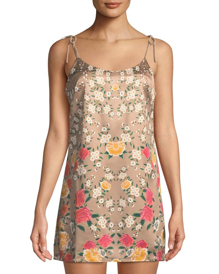 Frieda Floral Satin