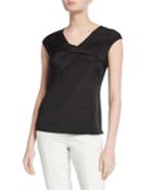 Cross-front Cap-sleeve