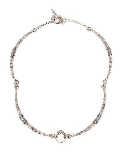 Erato Curved Bar Collar Necklace