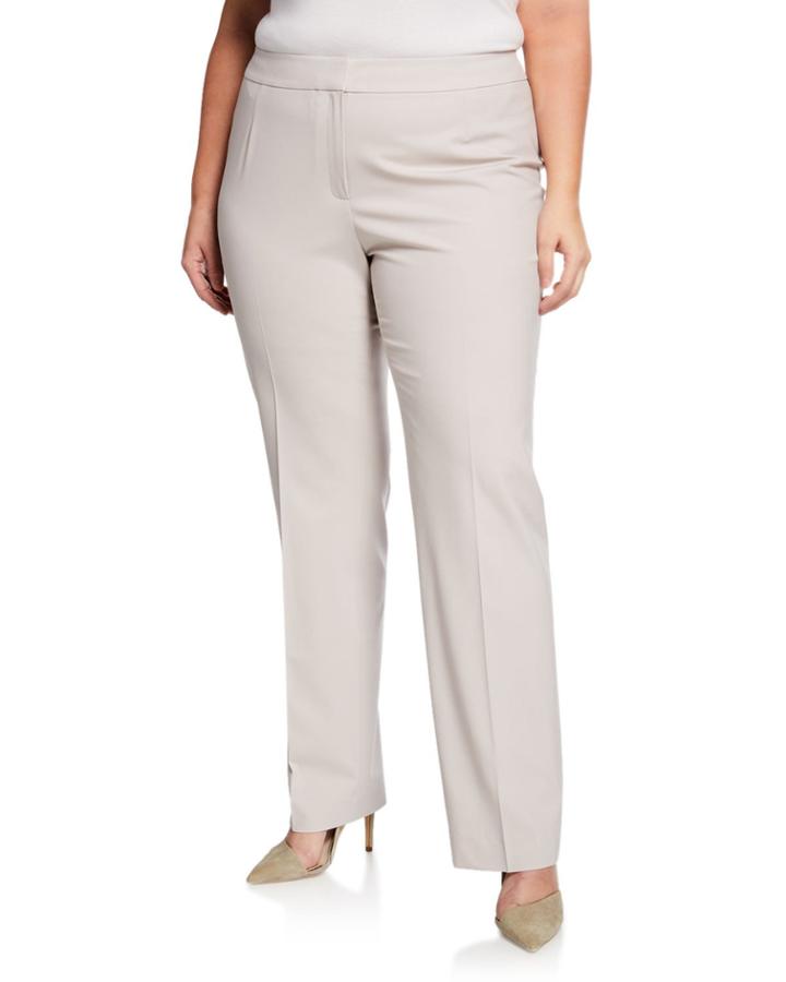 Barrow Mid-rise Straight-leg Pants,