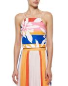 Marrisa Flower-stripes Top