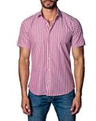 Short-sleeve Candy Striped