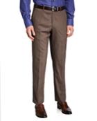 Men's Natural Stretch-wool Dress Pants