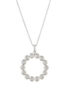 Delicate Pave Open Circle Nk