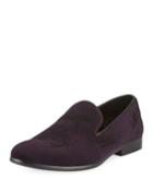 Men's Tedaldo Velvet Slip-on
