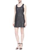 Kimberly Sequined Polka-dot Dress