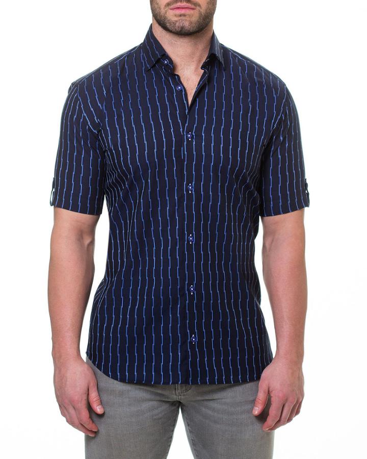 Men's Shaped Fit Fresh-link Short-sleeve