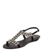 Beaming Embellished Flat