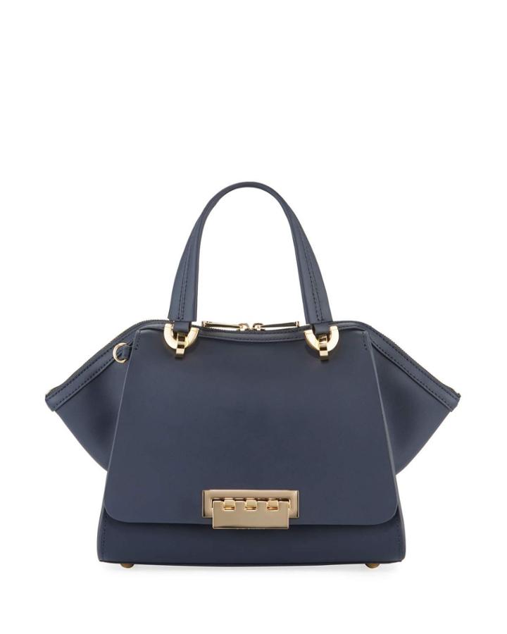 Eartha Small Leather Top Handle Bag