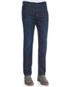 Straight-leg Luxe Denim Jeans