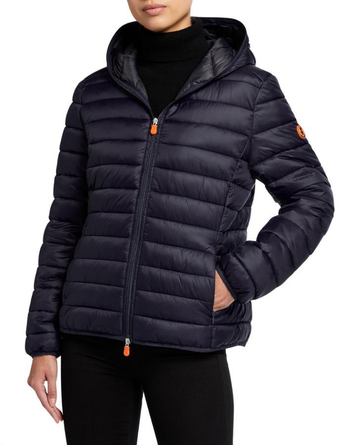 Basic Hooded Puffer Jacket