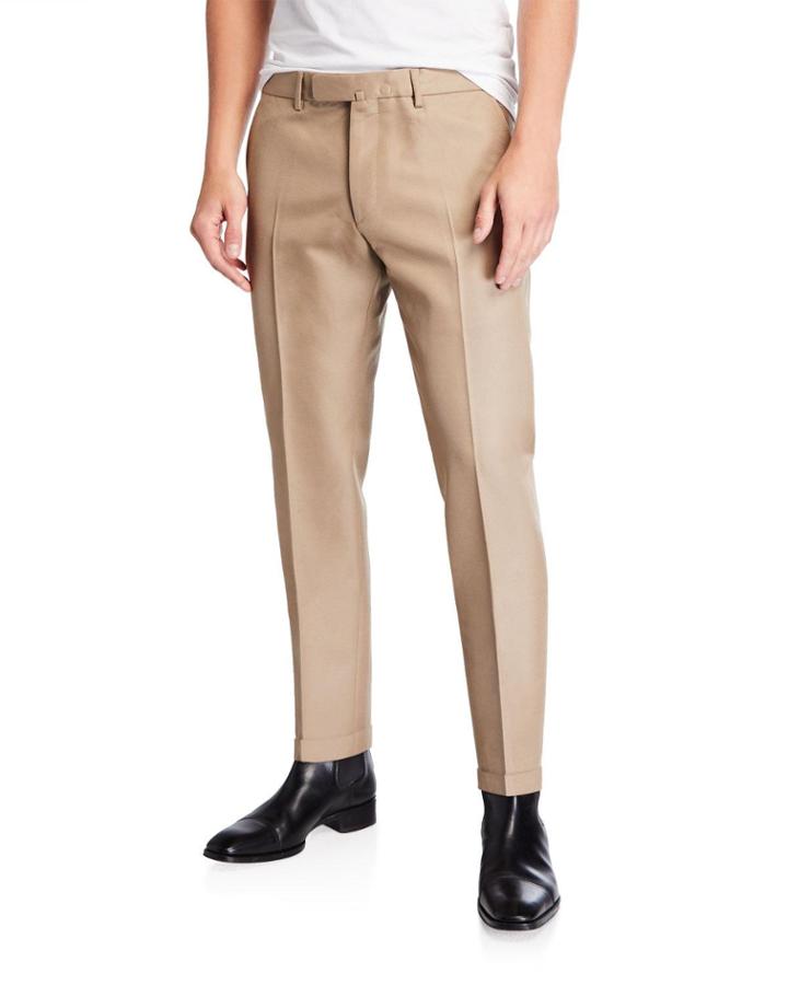 Men's Wool/silk Trousers