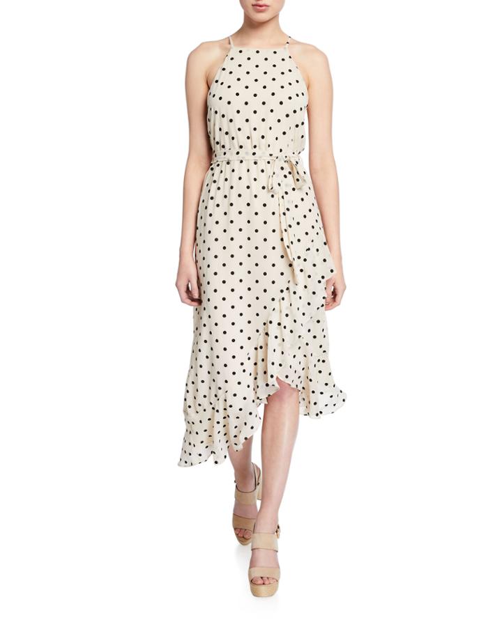 Viviana Dot-print Sleeveless