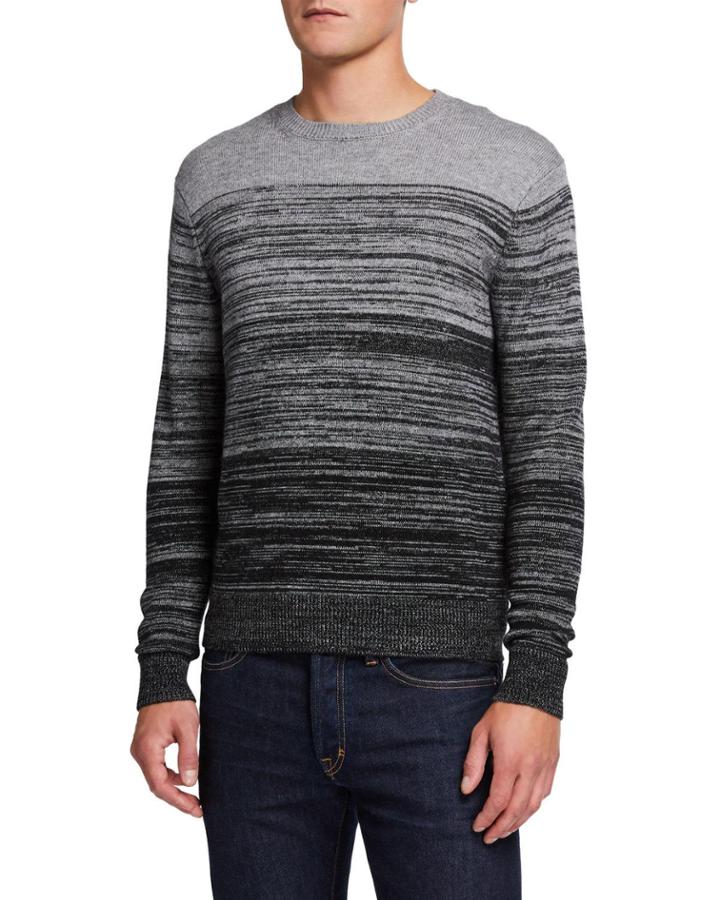 Men's Cashmere-blend Ombre