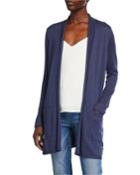 Back At It Stripe Open Front Cardigan