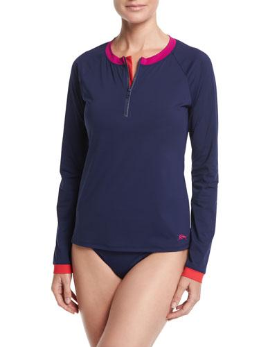Colorblock Long-sleeve Rashguard