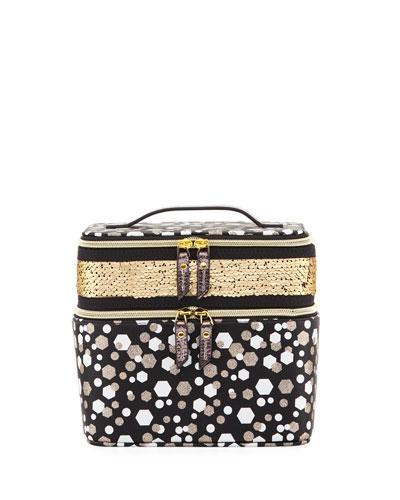 Confetti Pattern Train Case