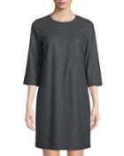 Wool-blend Pocket-front