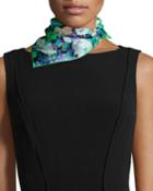 Demeter Floral-print Square