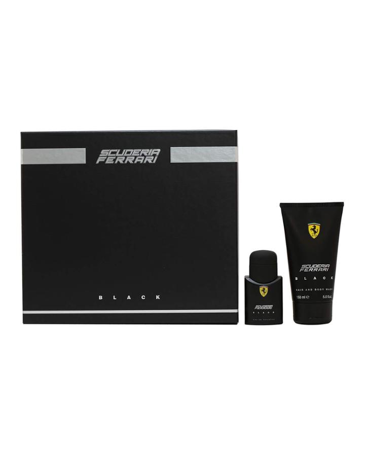 Ferrari Black Eau De Toilette And Hair/body Wash