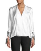 Valens Silk Top W/