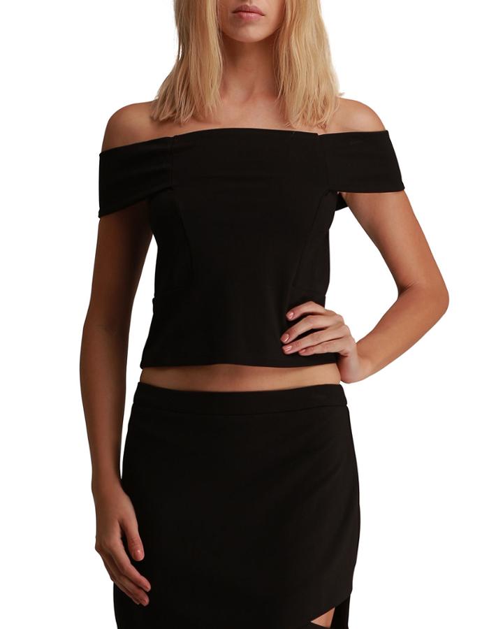 Eve Off-the-shoulder Fitted Top