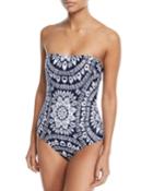 Indochine Bandeau Strappy-back One-piece