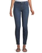 Good Mid-rise Skinny Jeans With Crystal