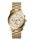 38mm Jet Set Chronograph Bracelet Watch, Yellow Gold