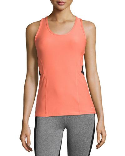 Mesh-panel Performance Racerback Tank