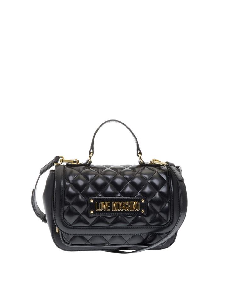 Small Quilted Faux-leather