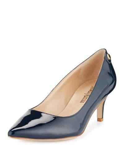 Stroll Low-heel Pump, Navy