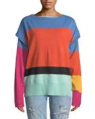 Warhol Striped Knitted Jumper