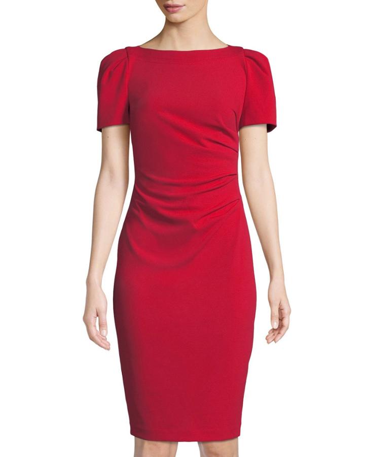 Short-sleeve Ruched