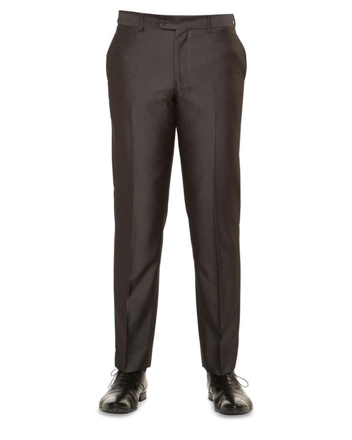 Men's Diamond-twill Flat-front Pants
