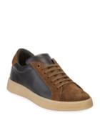 Men's Rome Suede & Leather Low-top