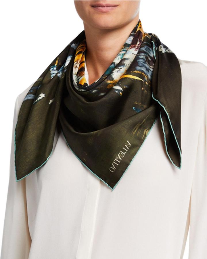 Painterly Foulard
