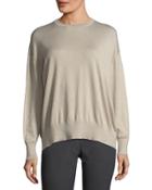 Cashmere Long-sleeve Metallic