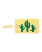 Cacti Luggage Tag, Yellow/multi