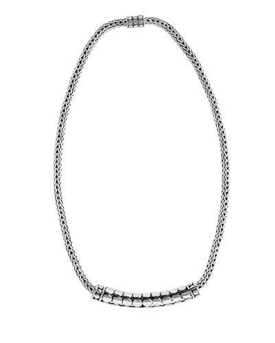 Dot Tube Enhancer Chain Necklace