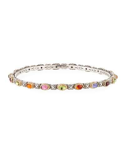 Color Classics Mixed Gemstone Bangle