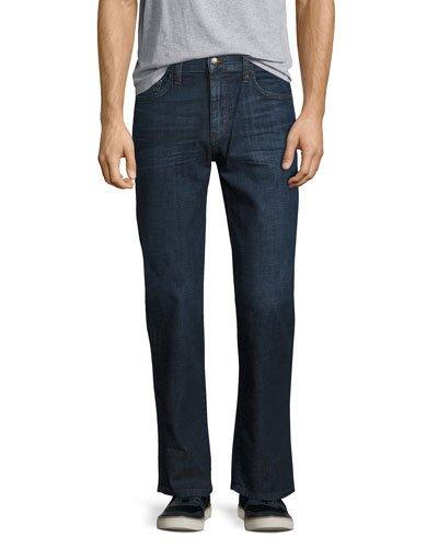 The Classic Straight-leg Denim Jeans, Blue