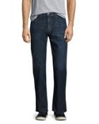 The Classic Straight-leg Denim Jeans, Blue
