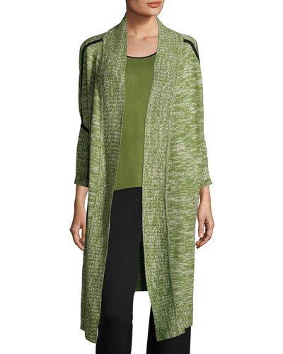 Knit Three-quarter Cardigan