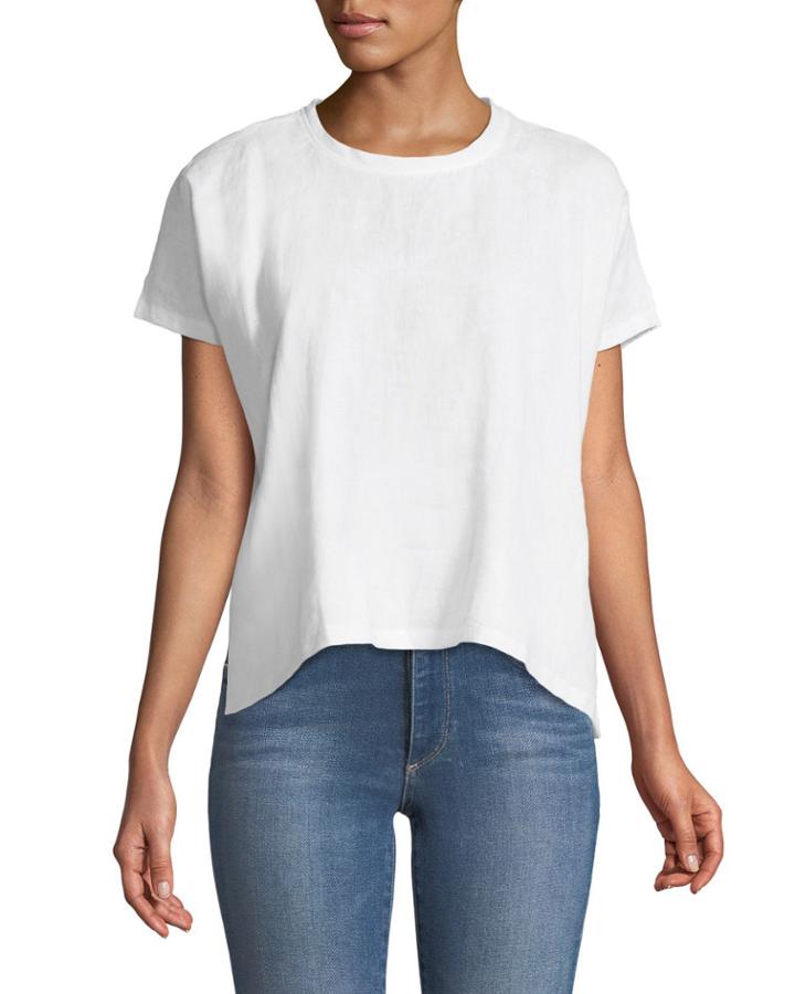 Tiki Linen Topper Blouse