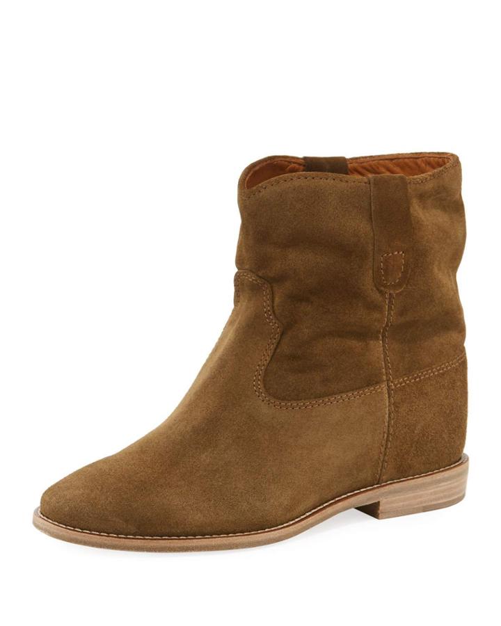 Crisi Flat Western Ankle Boot
